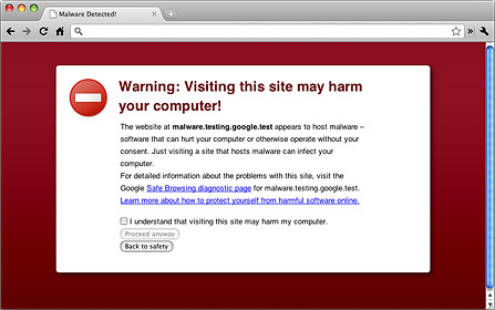 Google Chrome -- Biztonságos Böngészés