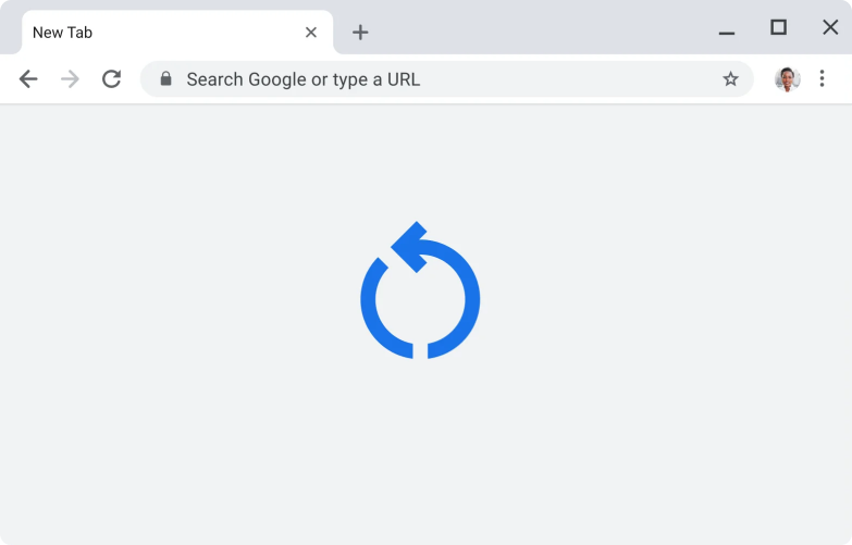 Automatikusan frissül Chrome-kezelőfelület a frissítés alkalmazását jelző ikonnal
