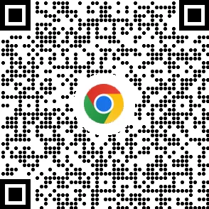 QR-kód a Chrome böngésző mobileszközökre való letöltéséhez