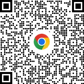 QR-kód a Chrome böngésző mobileszközökre való letöltéséhez