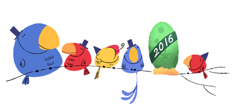 Boldog Újévet kíván a Google!